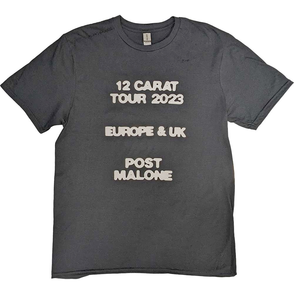 Post Malone - Butterfly Logo 2023 Tour Tshirt Homme - Noir